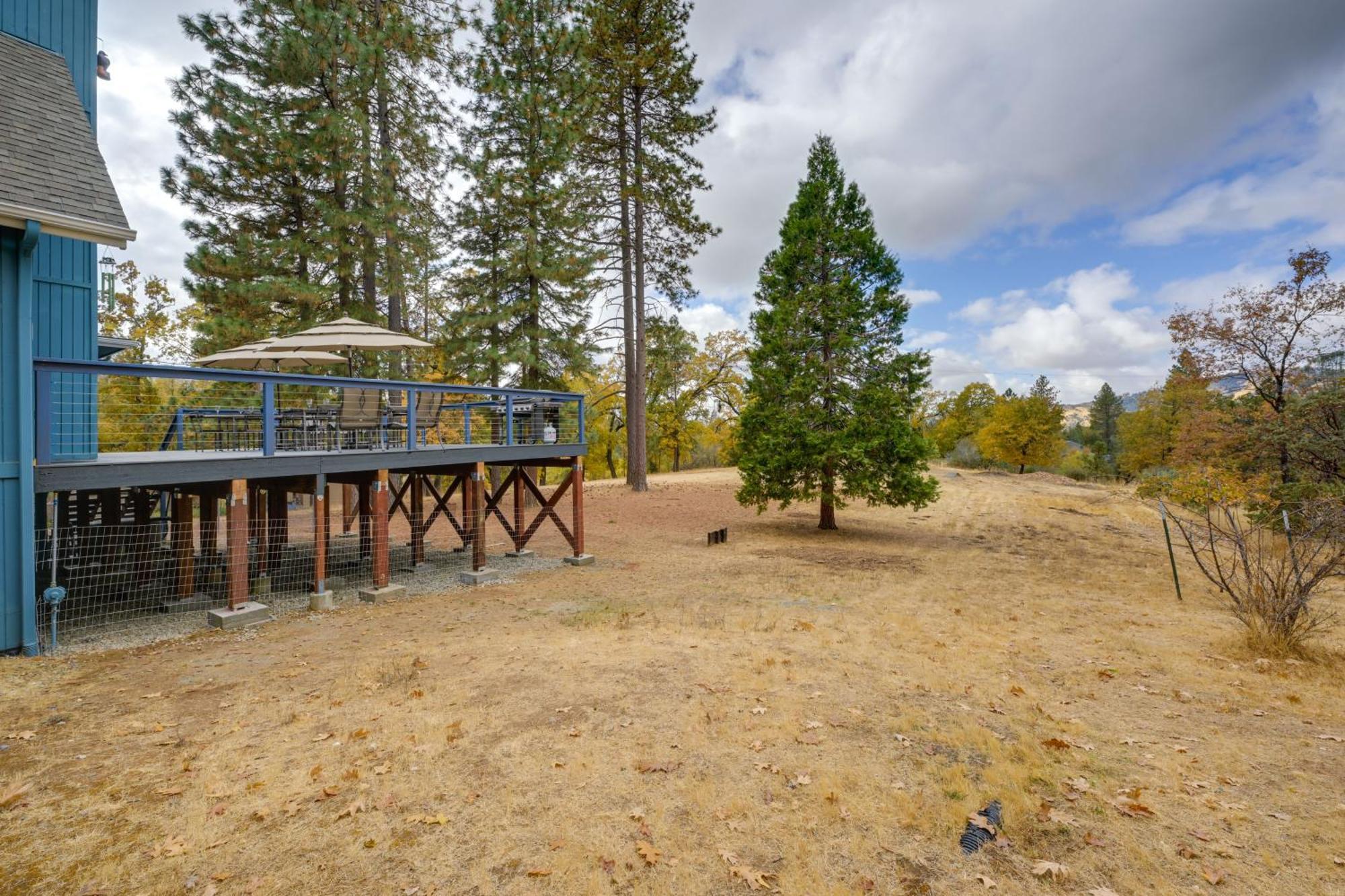 Mudge Ranch Retreat Near Bass Lake With Ev Charger Coarsegold Exterior photo